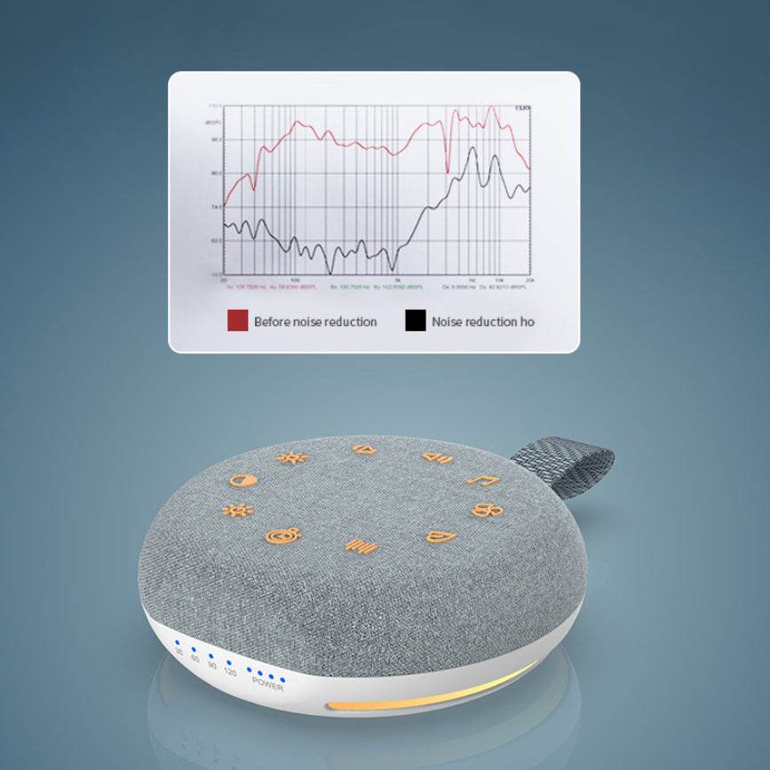 White Noise Sleep Aid Instrument With Nightlight - Sleep Galleria