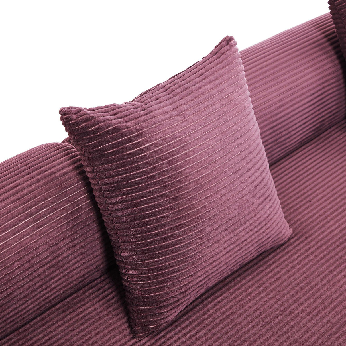 Convertible Corduroy Folding Memory Foam Sofa Bed - Omega Lifestyles