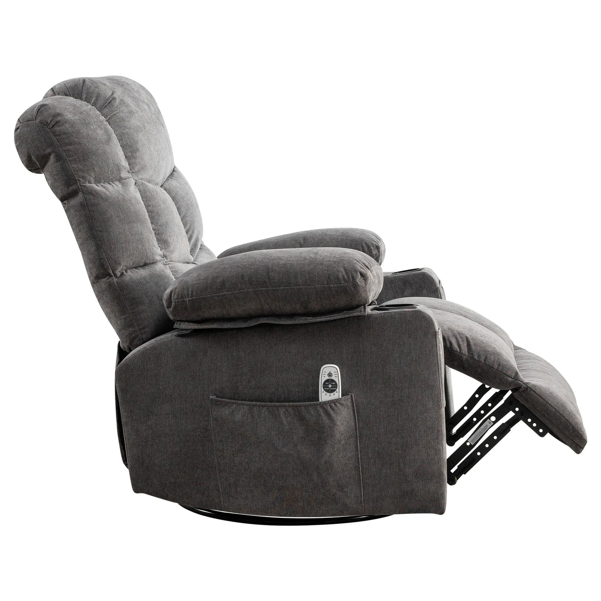 Oversized Soft Massage Recliner Chair With Heating - Omega Lifestyles