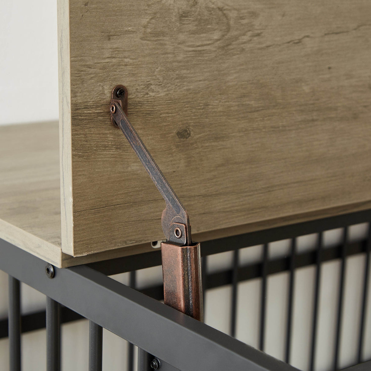 Rustic Brown Furniture Style Dog Crate With Wheels - Sleep Galleria