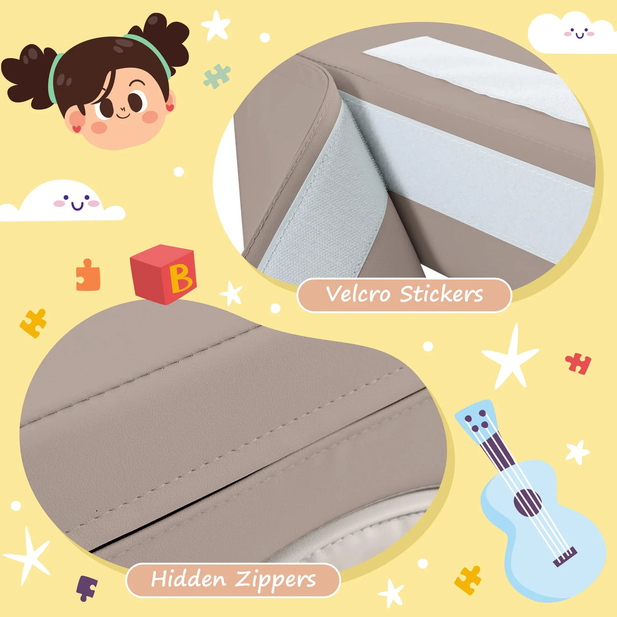 Colorful Soft Foam Climb and Crawl Playset for Toddlers - Omega Lifestyles