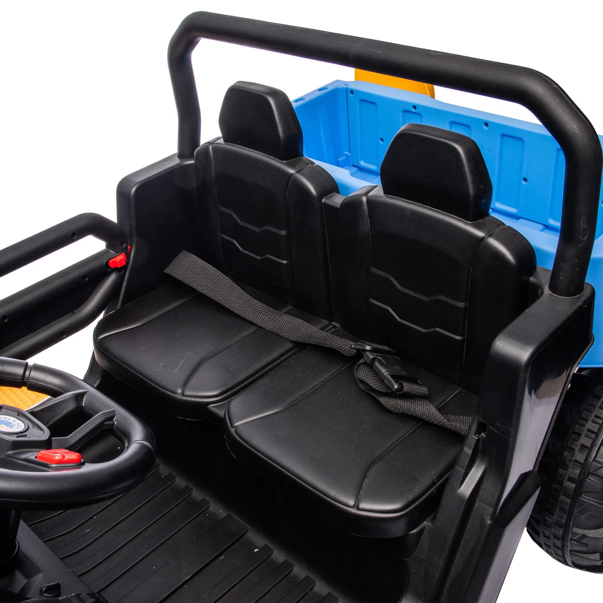 24V Two-Seater Electric Ride On Dump Truck Vehicle - Omega Lifestyles