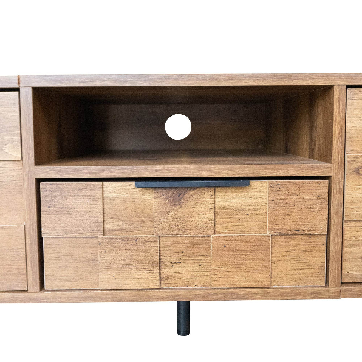 Mid Century Modern TV Stand With Storage Drawers - Sleep Galleria