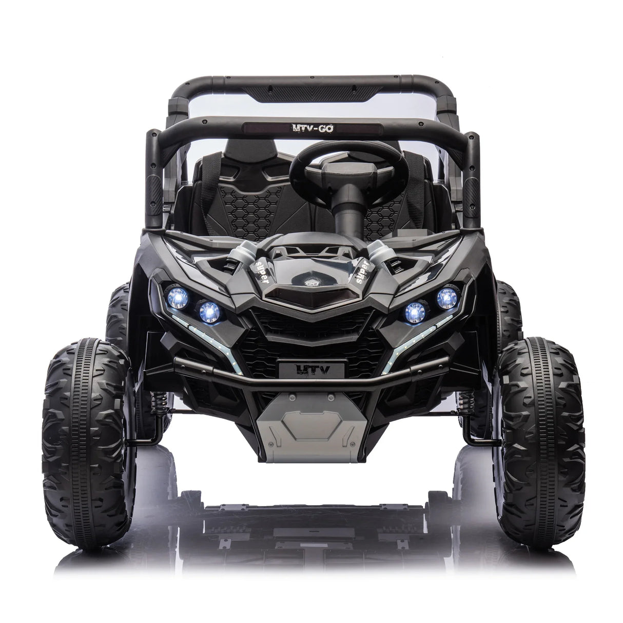 24V Two-Seater Remote Control Kids Ride On UTV - Omega Lifestyles