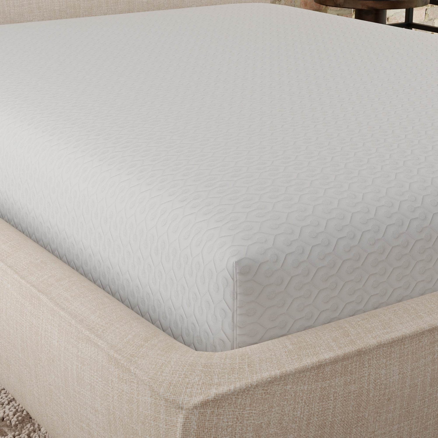 Cooling Water-Resistant Twin Mattress Protector Cotton - Sleep Galleria