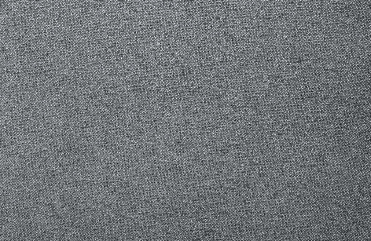 Set of 2 Contemporary Gray Fabric Espresso Dining Chairs - Omega Lifestyles