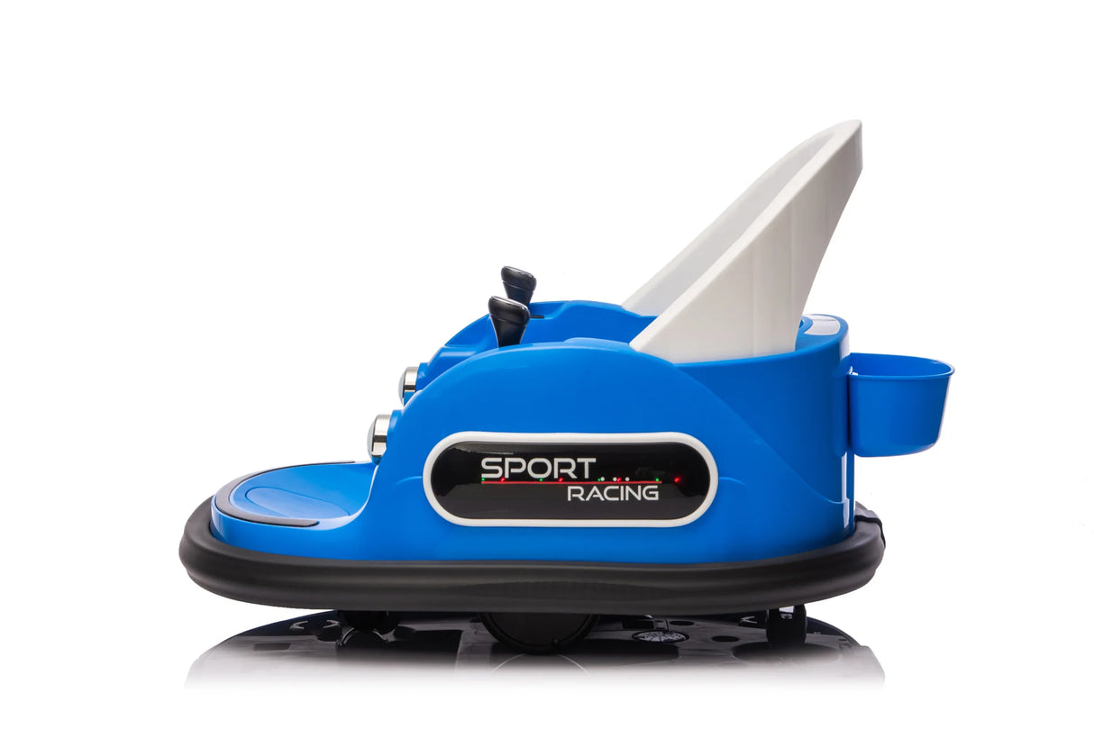 12V Remote Control Ride-On Bumper Car With LED Lights - Omega Lifestyles