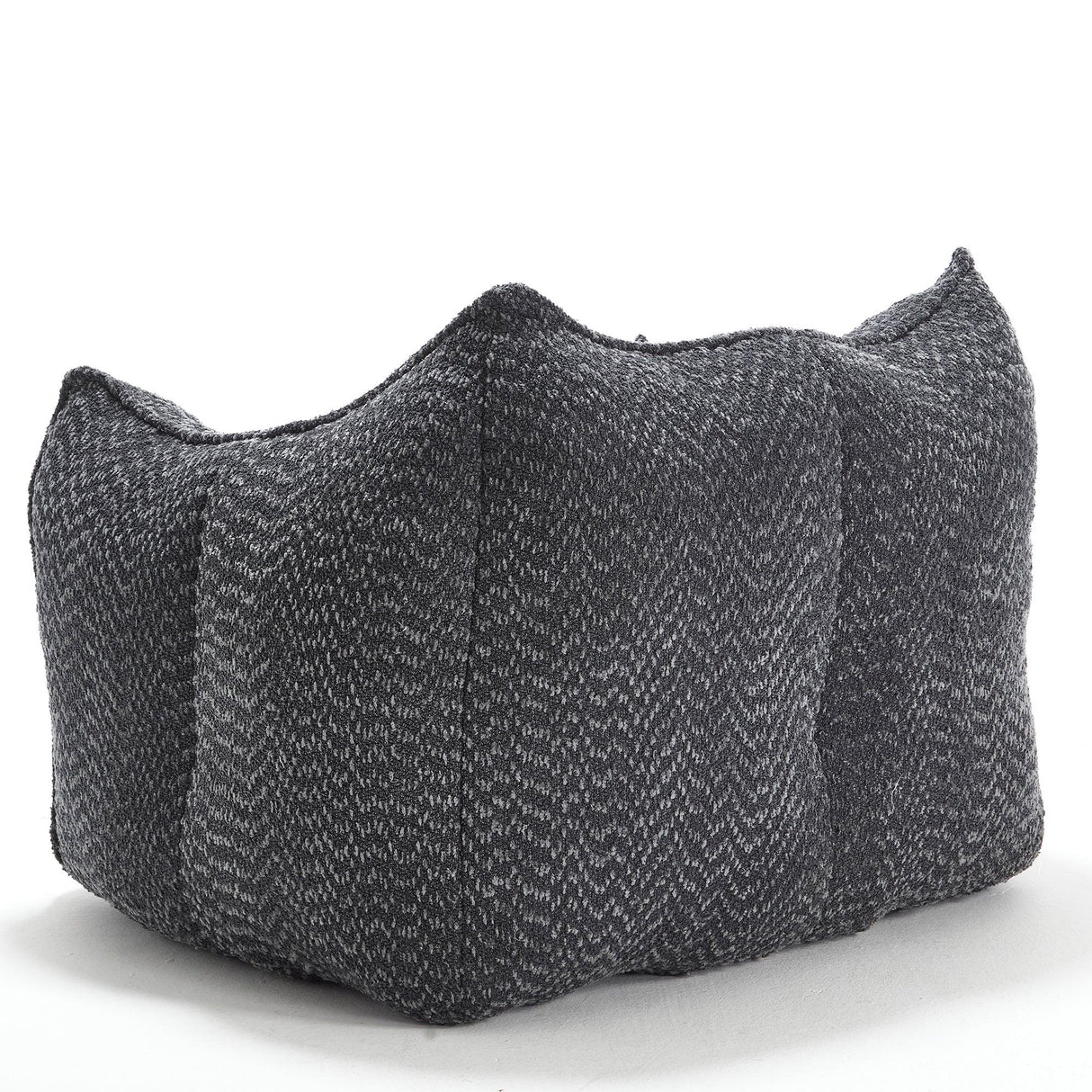 Chenille Foam Bean Bag Chair For Adults - Omega Lifestyles