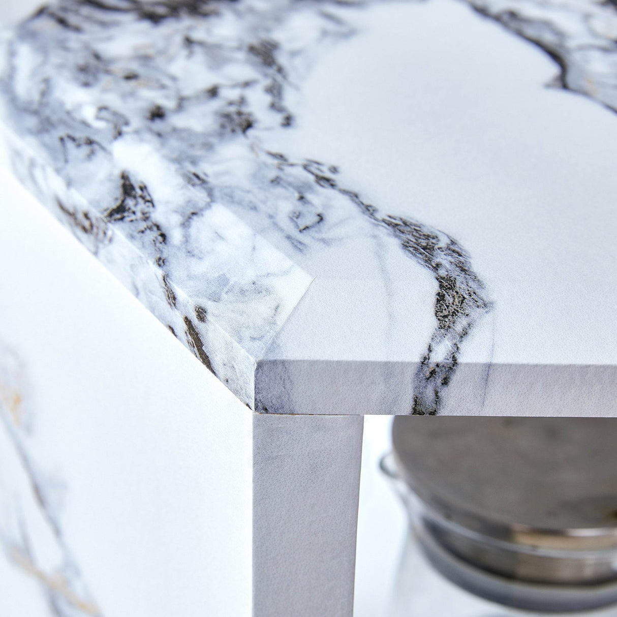 Hexagonal MDF Modern Stand-Up Coffee Table - Sleep Galleria