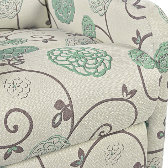 Manual Recliner Chair With Adjustable Backrest And Plush Upholstery - Omega Lifestyles