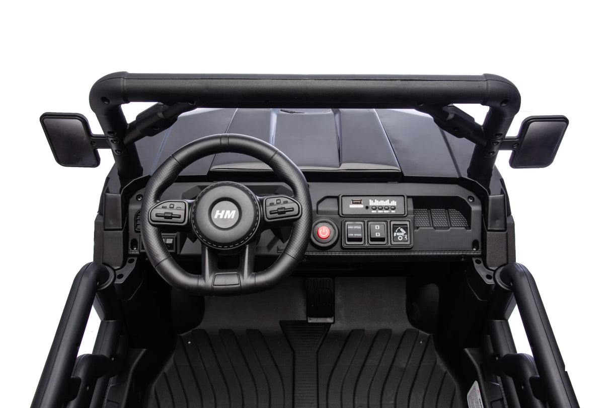 24V 2-Seater 6-Wheel Electric Ride On Dump Truck - Omega Lifestyles