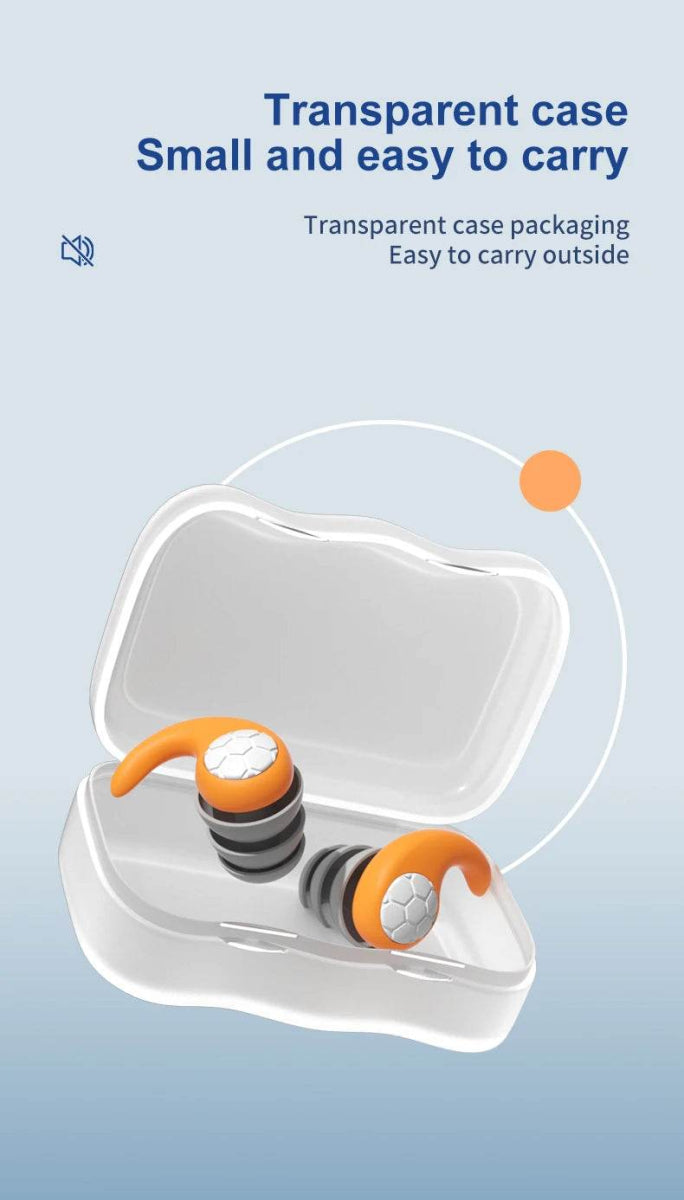 Noise Reduction Waterproof Nano Silica Gel Earplugs - Sleep Galleria