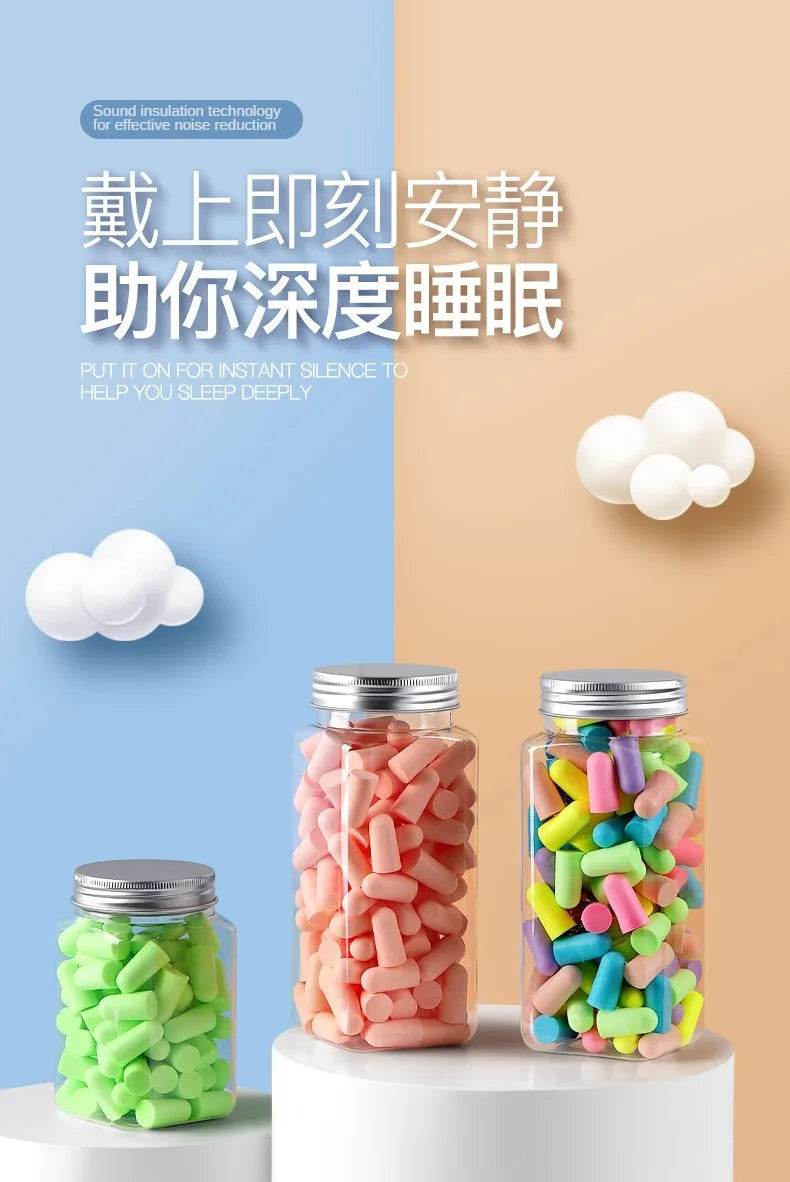 Pack Of 24 Soft Foam Sleep Noise Reduction Earplugs - Sleep Galleria