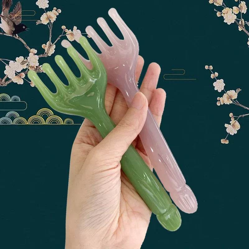 Resin Five-Claw Head Scalp Massager For Relaxation - Sleep Galleria