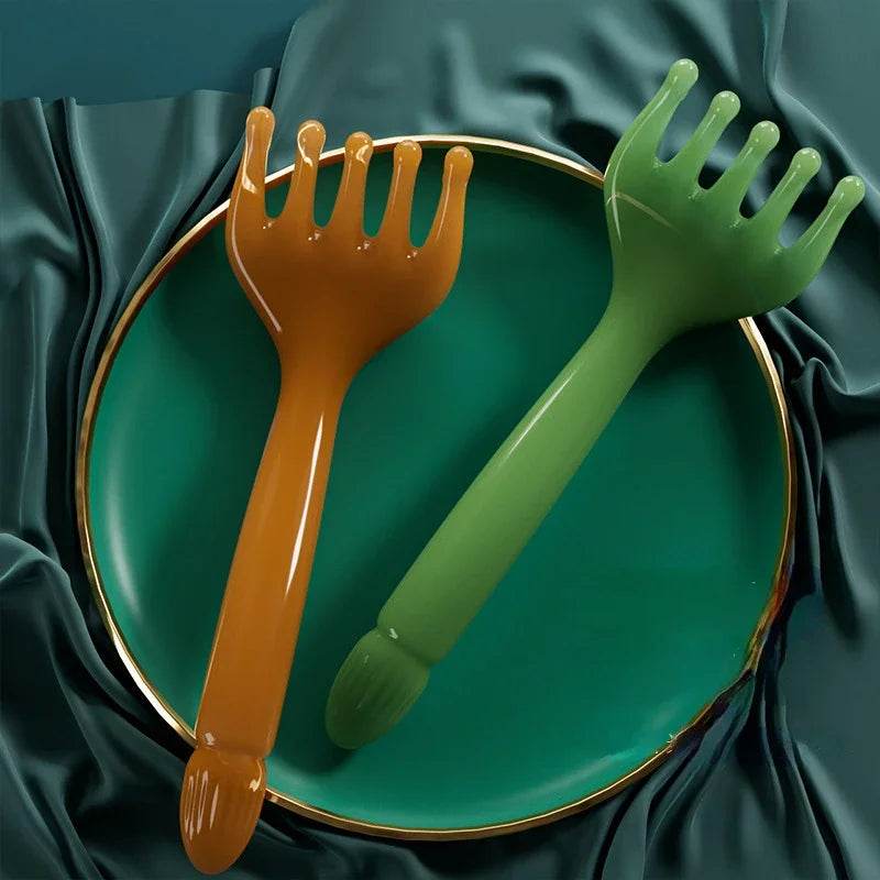 Resin Five-Claw Head Scalp Massager For Relaxation - Sleep Galleria