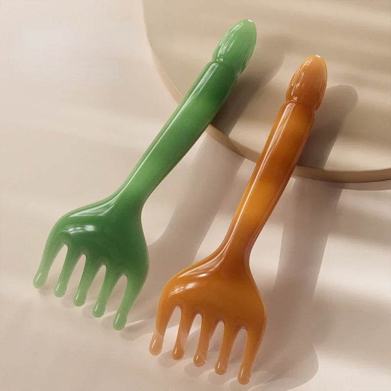 Resin Five-Claw Head Scalp Massager For Relaxation - Sleep Galleria