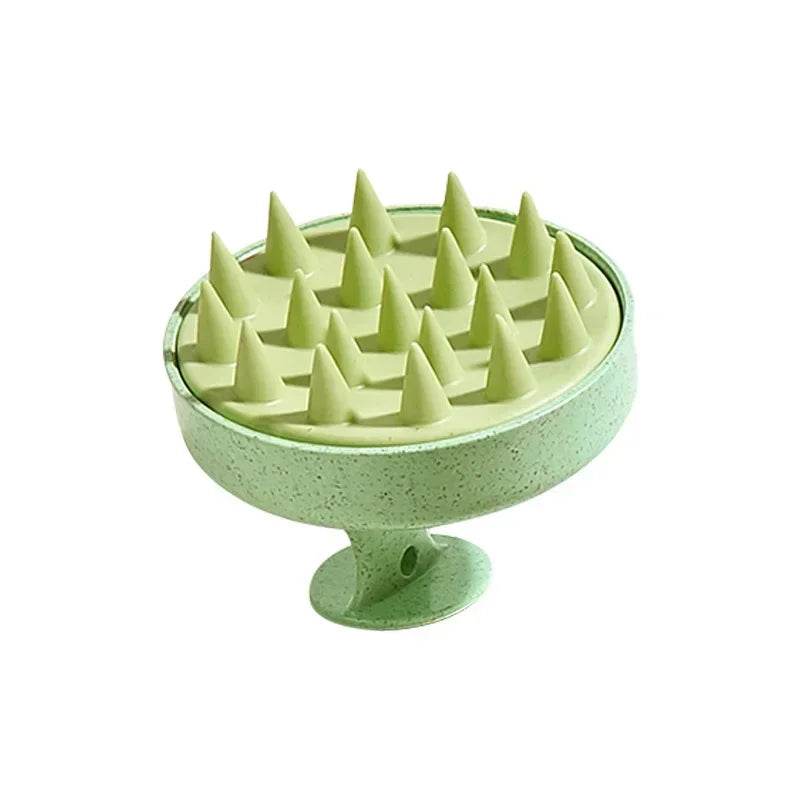 Silicone Manual Wet Dry Scalp Massage Brush - Sleep Galleria