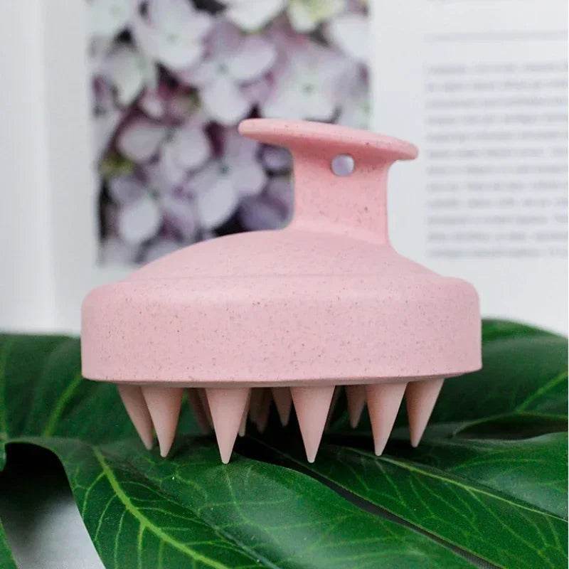 Silicone Manual Wet Dry Scalp Massage Brush - Sleep Galleria