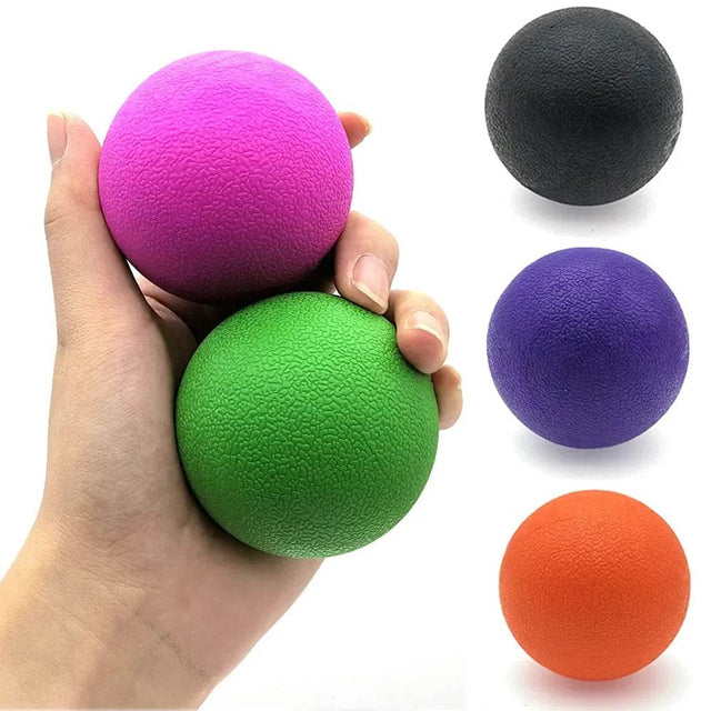 TPE Peanut and Lacrosse Massage Ball for Muscle Relief - Omega Lifestyles