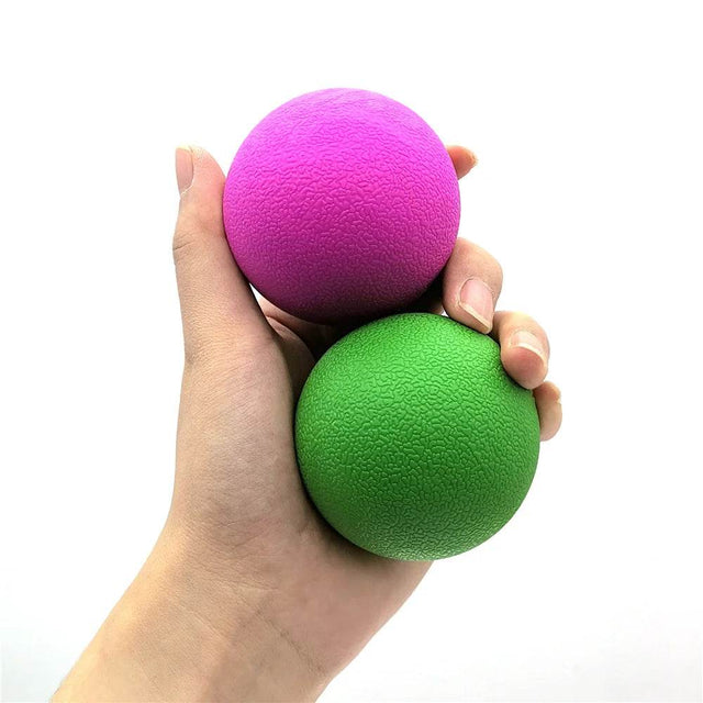 TPE Peanut and Lacrosse Massage Ball for Muscle Relief - Omega Lifestyles