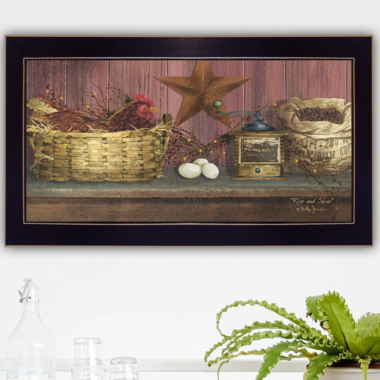 Framed Multicolor Ready To Hang Wall Art Print - Omega Lifestyles