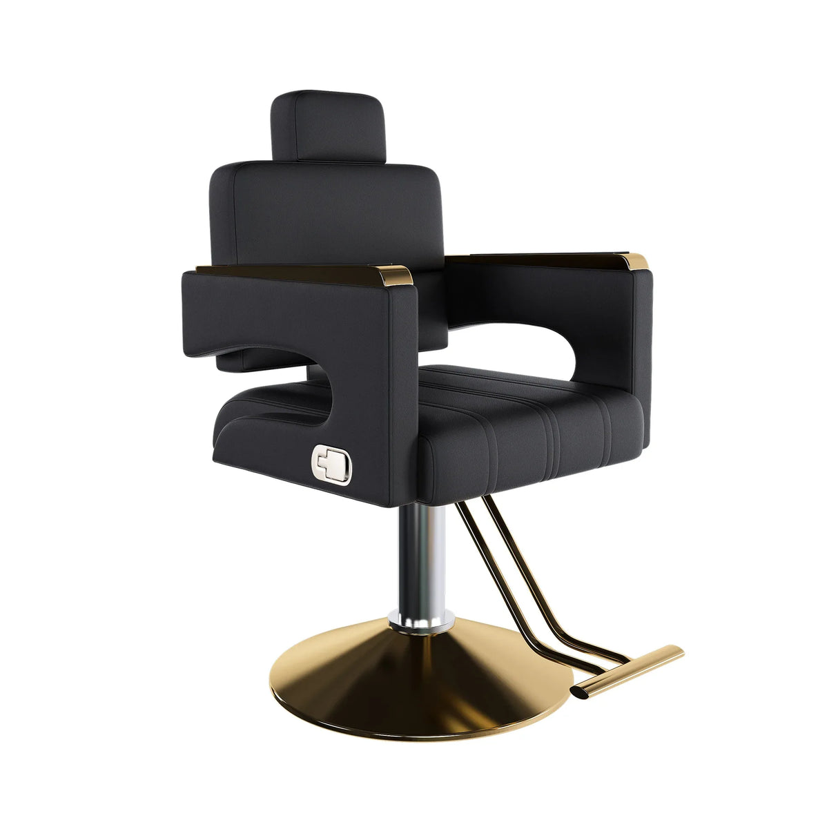 Professional Hydraulic Reclining PU Leather Barber Chair - Omega Lifestyles