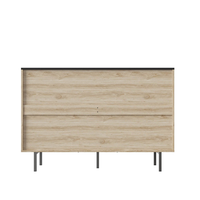 Modern Minimalist Fluted Six-Drawer Bedroom Storage Cabinet - Omega Lifestyles