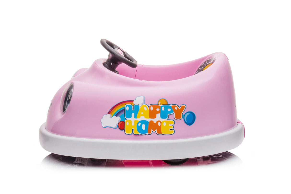 Remote Control Kids Electric Bumper Car With Rocking Horse - Omega Lifestyles