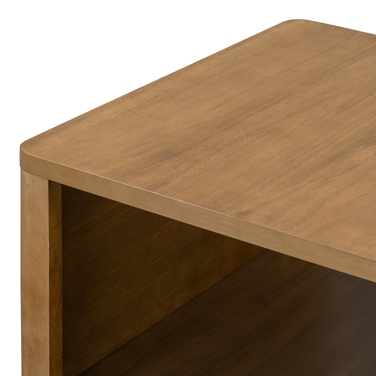 Natural Farmhouse Square Coffee Table With Storage - Sleep Galleria