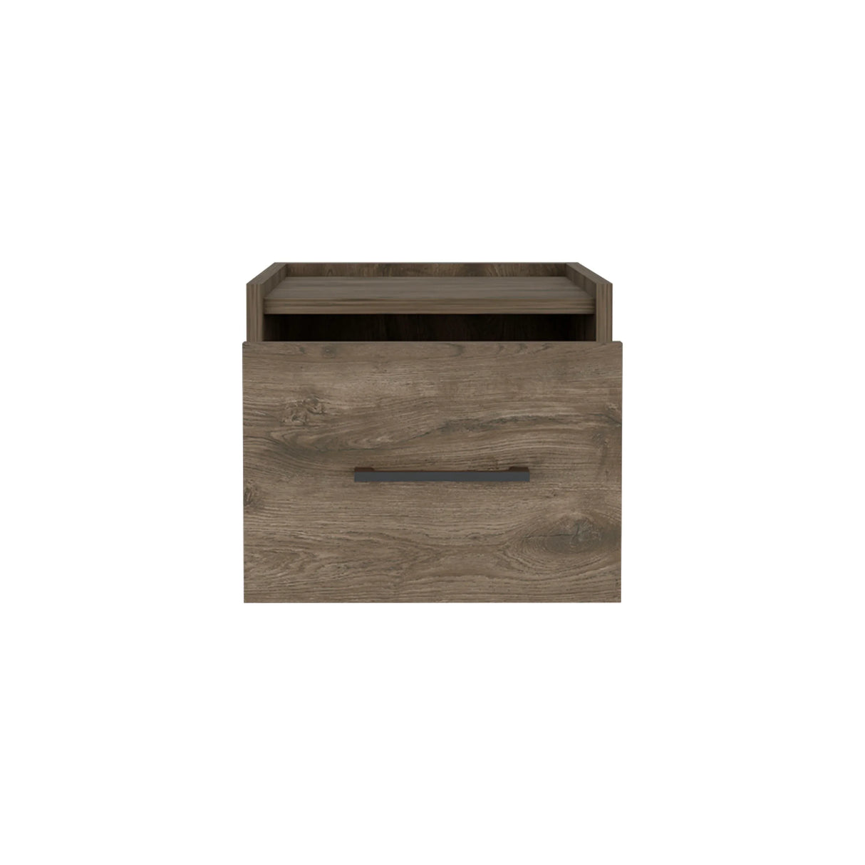 Wall-Mounted Floating Nightstand With Sleek Single Drawer - Omega Lifestyles