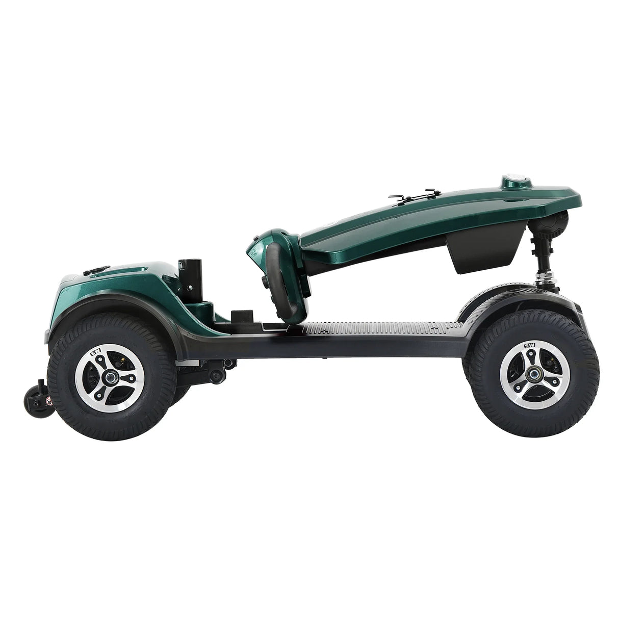 Outdoor Compact Emerald Mobility Scooter With USB Charger Port - Omega Lifestyles