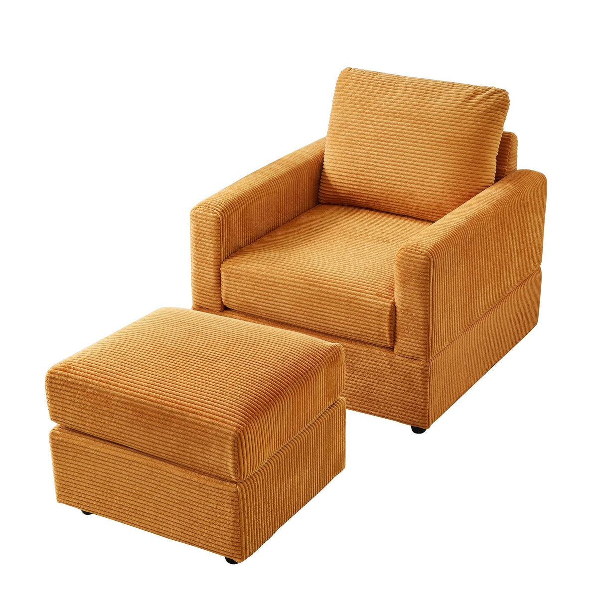 Corduroy Adjustable Chaise Lounge Sofa Chair - Sleep Galleria