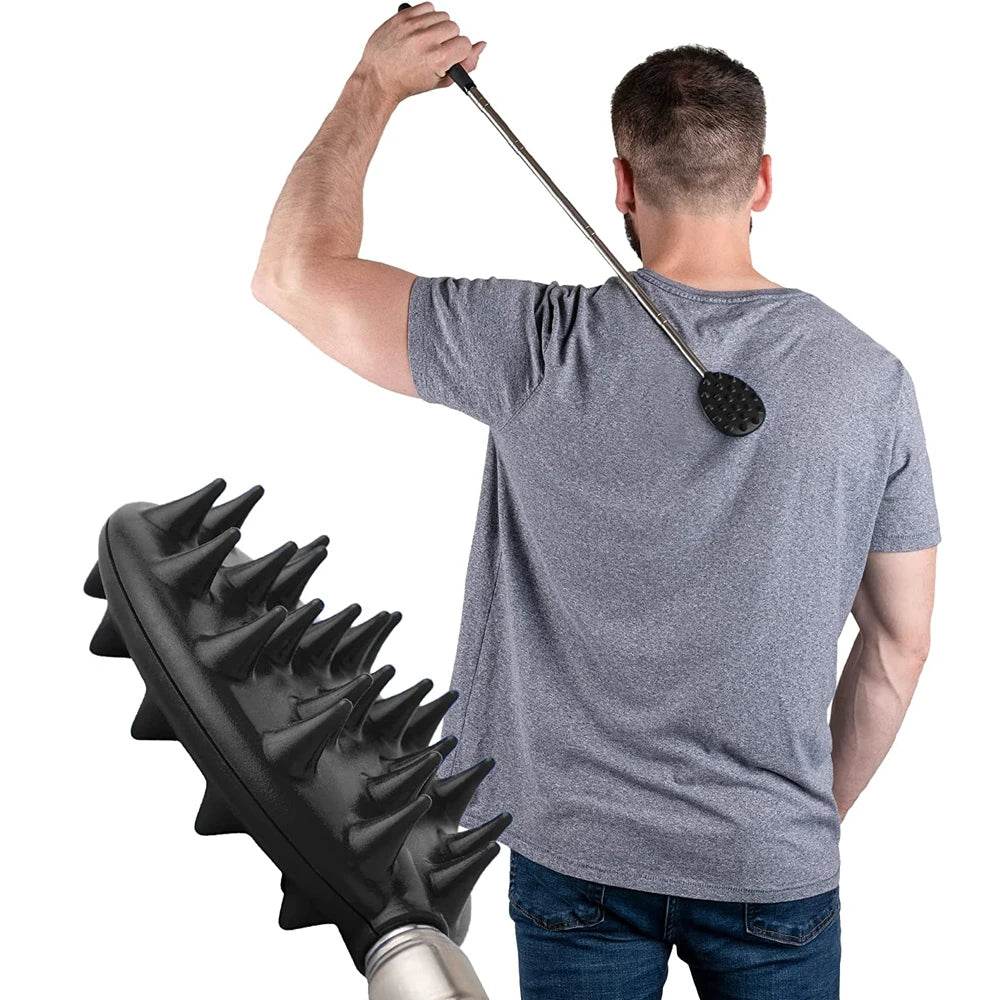 3-Piece Stainless Steel Telescopic Back Scratcher Set - Sleep Galleria