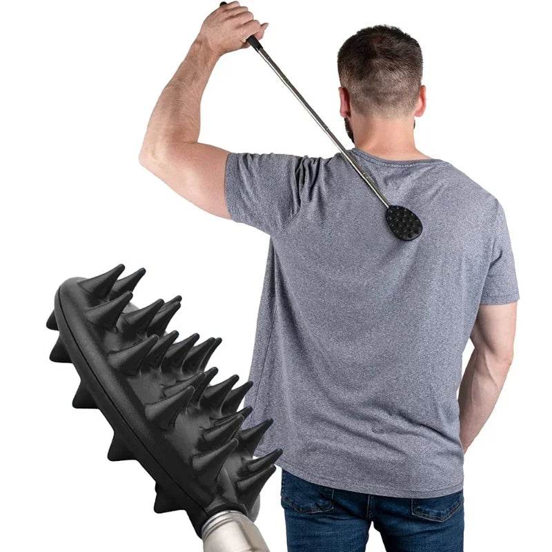 3-Piece Stainless Steel Telescopic Back Scratcher Set - Sleep Galleria