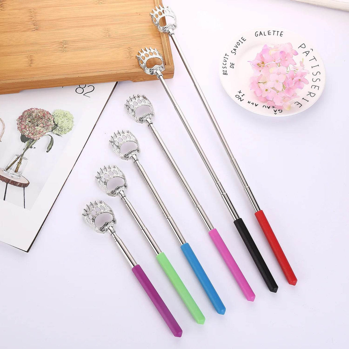 Adjustable Stainless Steel Extendable Back Scratcher - Sleep Galleria