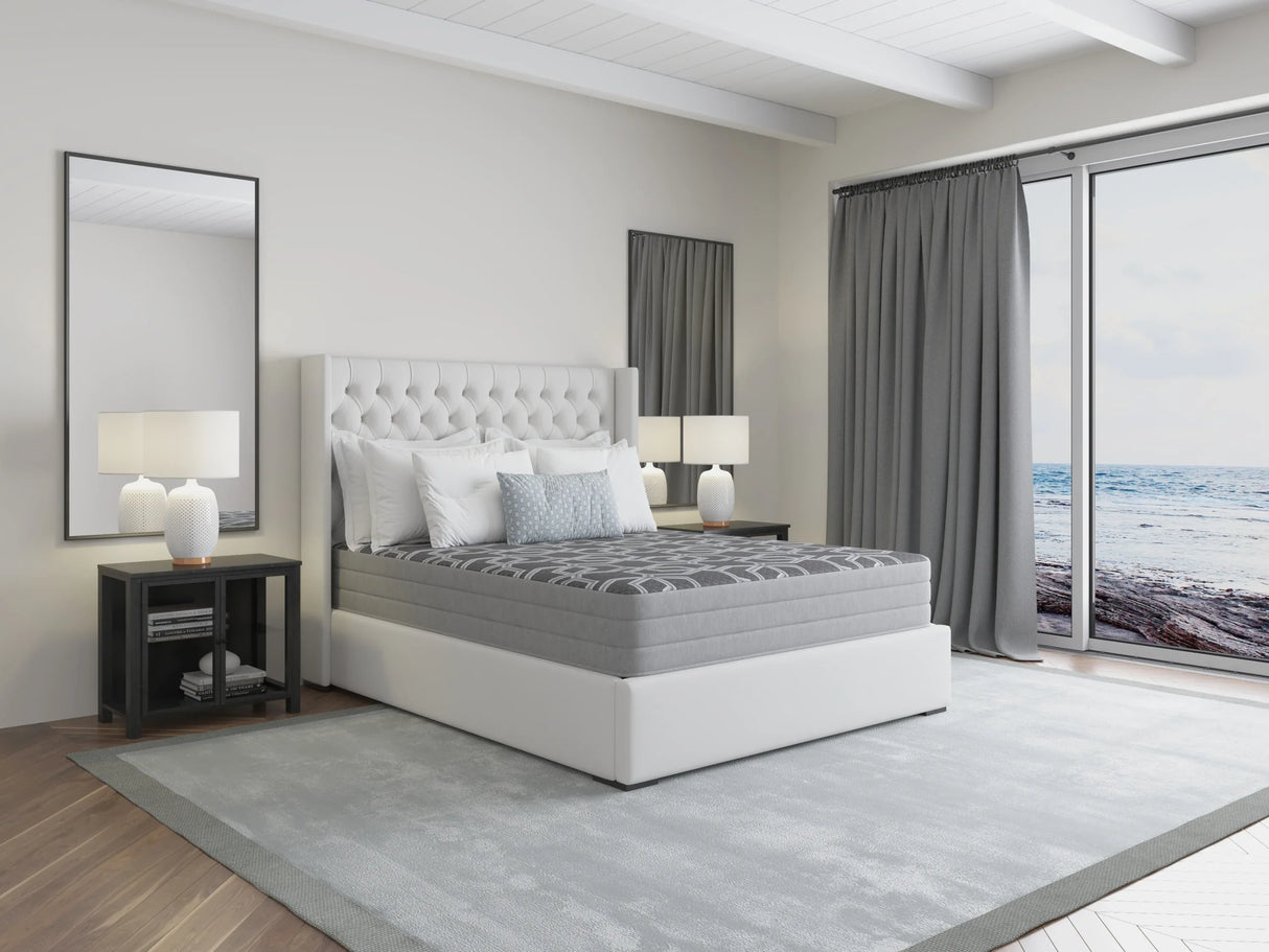 Twin Lux Firm 10-Inch Cooling Foam Mattress - Omega Lifestyles