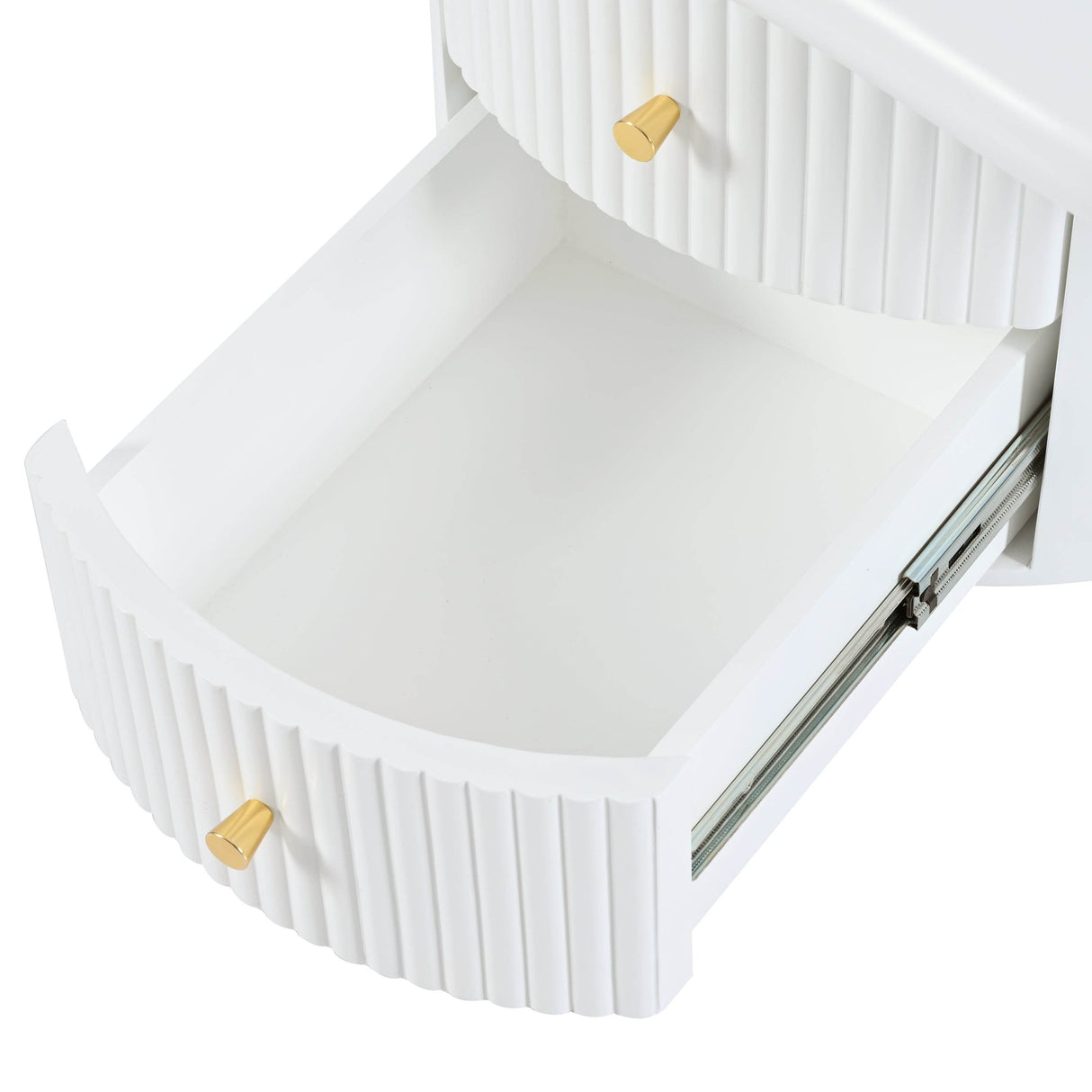 Cloud-Shaped Coffee Table With Stools And Drawers - Sleep Galleria