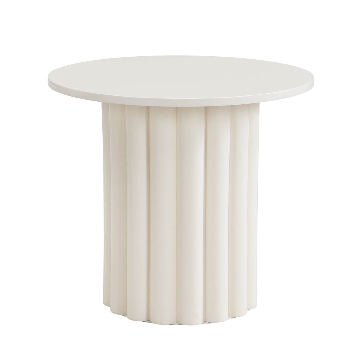 Set Of 2 Modern Roman Column MDF Coffee Tables - Sleep Galleria