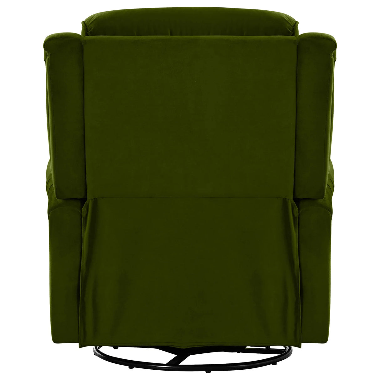 Modern Velvet Adjustable Backrest Swivel Recliner Chair - Omega Lifestyles