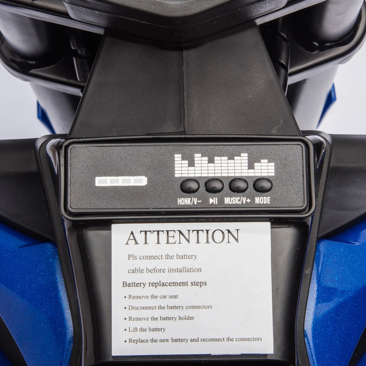 24V Kids Electric Ride On Motocross Motorcycle With Bluetooth - Omega Lifestyles