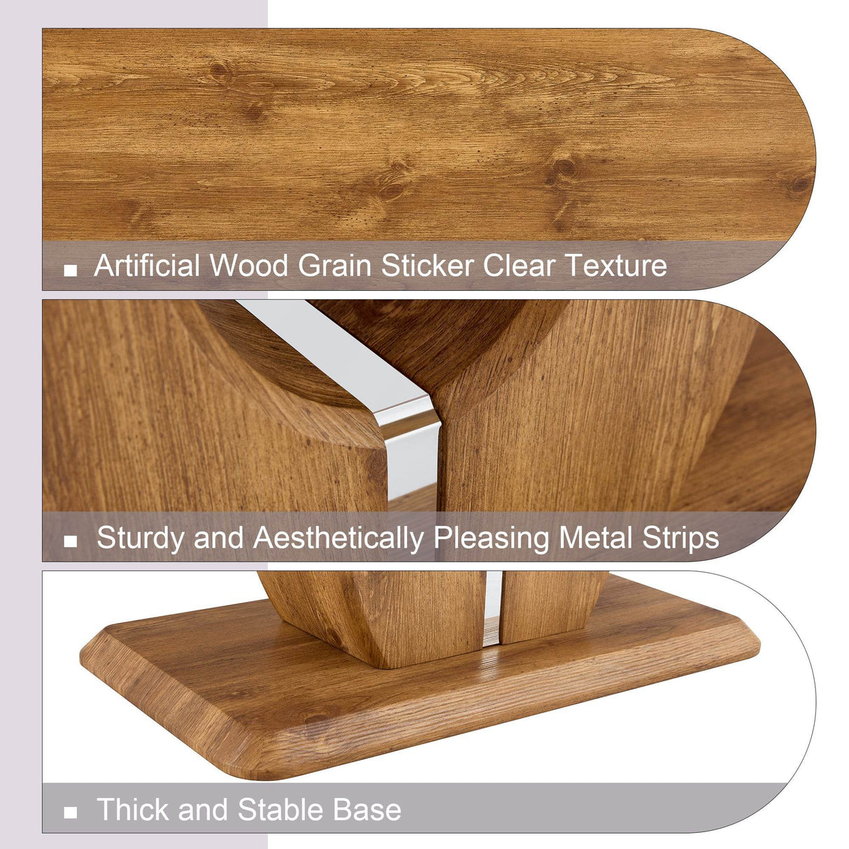 Modern Wood MDF Multipurpose Rectangular Coffee Table - Sleep Galleria