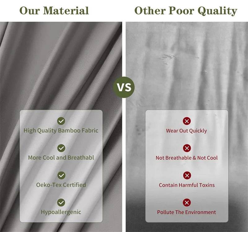 Luxury 100 Percent Bamboo Breathable Bed Sheets Set - Sleep Galleria