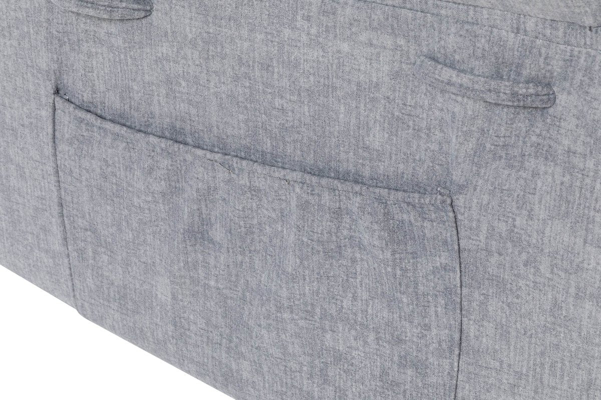 Electric Power Recliner Chair With Massage Light Grey - Sleep Galleria