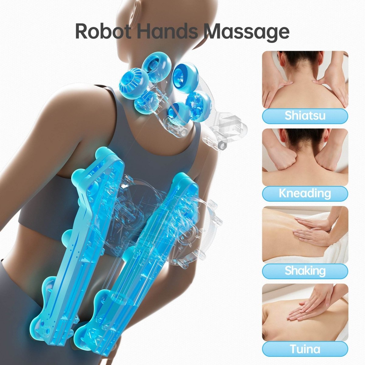 Full Body Shiatsu Massage Chair - Sleep Galleria