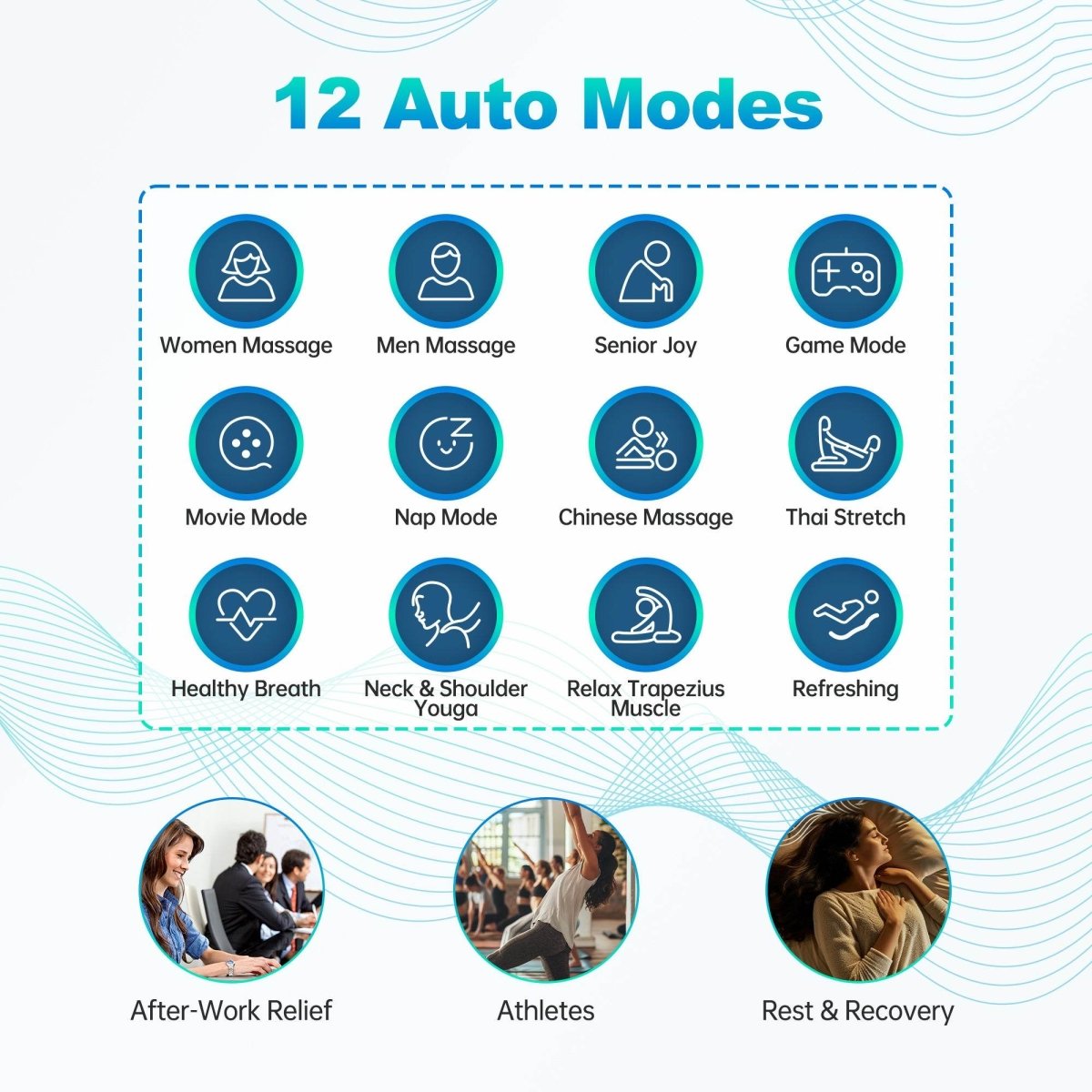 Full Body Shiatsu Massage Chair - Sleep Galleria