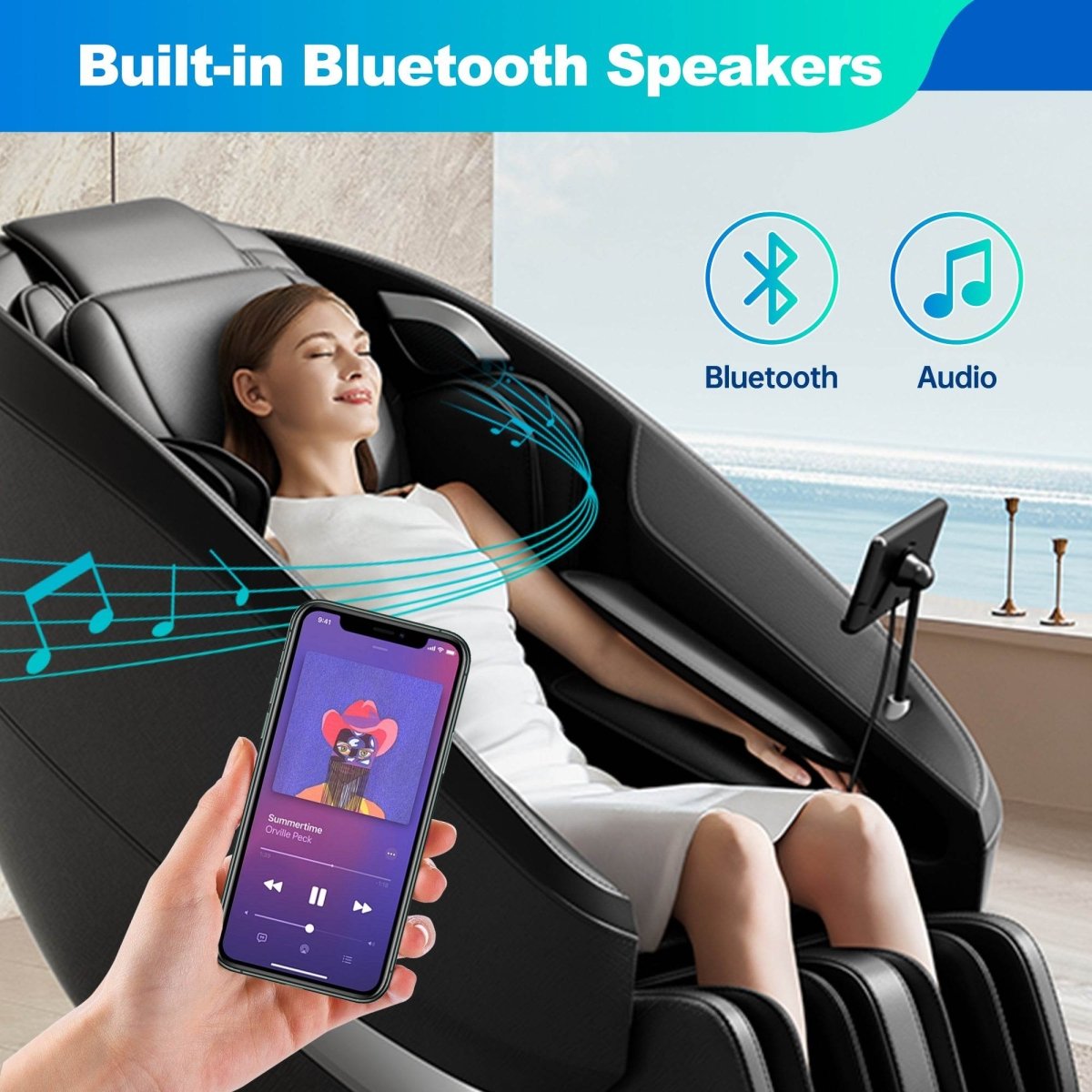 Full Body Shiatsu Massage Chair - Sleep Galleria