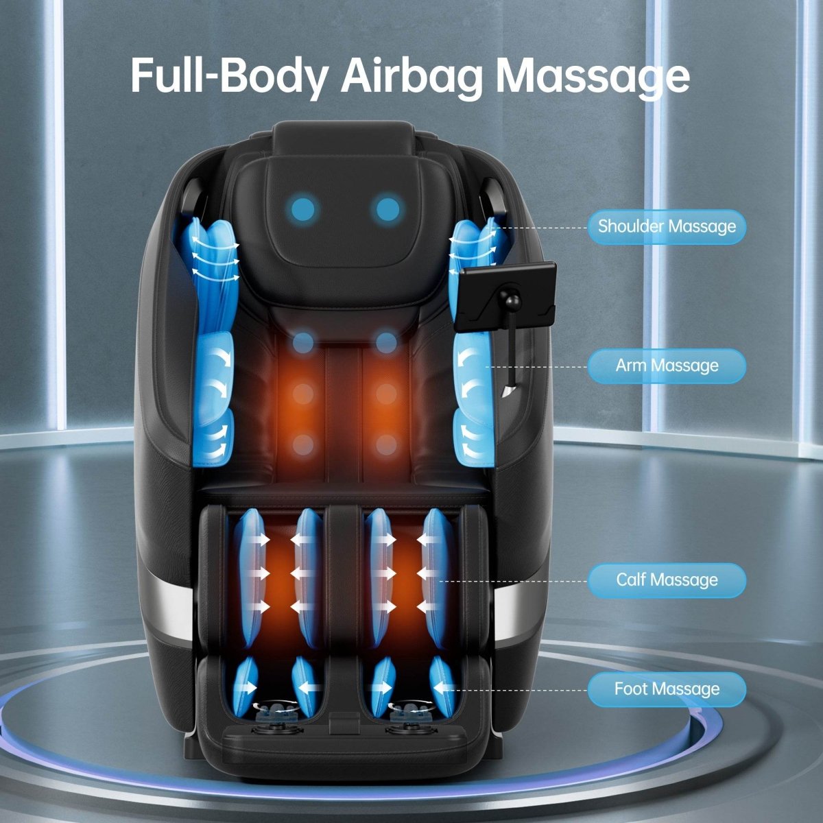 Full Body Shiatsu Massage Chair - Sleep Galleria