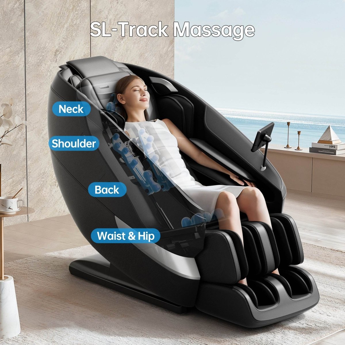 Full Body Shiatsu Massage Chair - Sleep Galleria