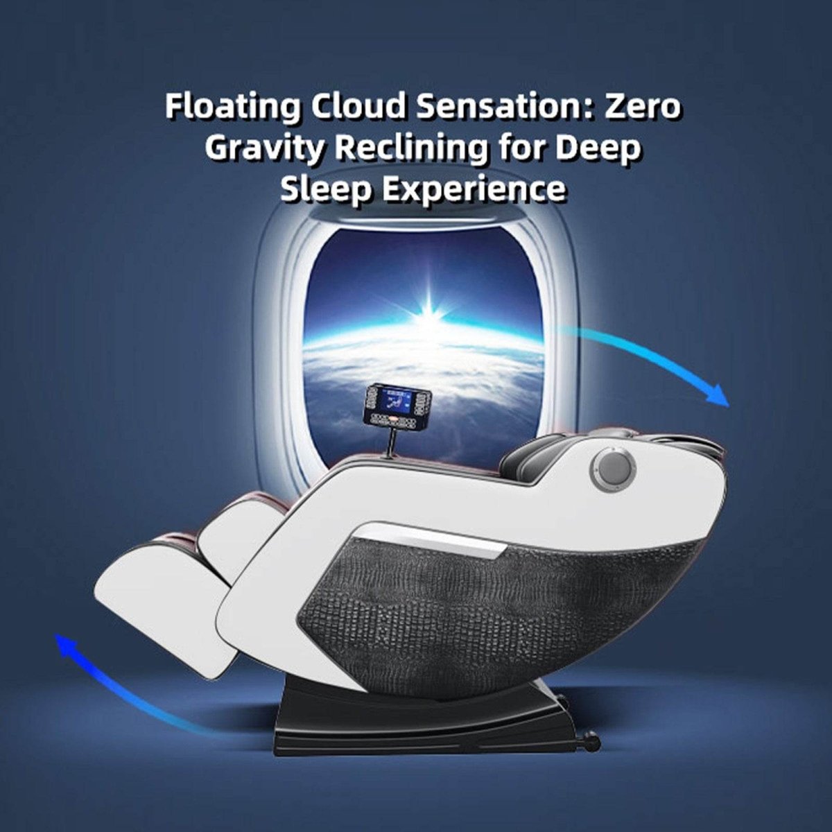 Massage Chair Full Body Zero Gravity Recliner - Sleep Galleria