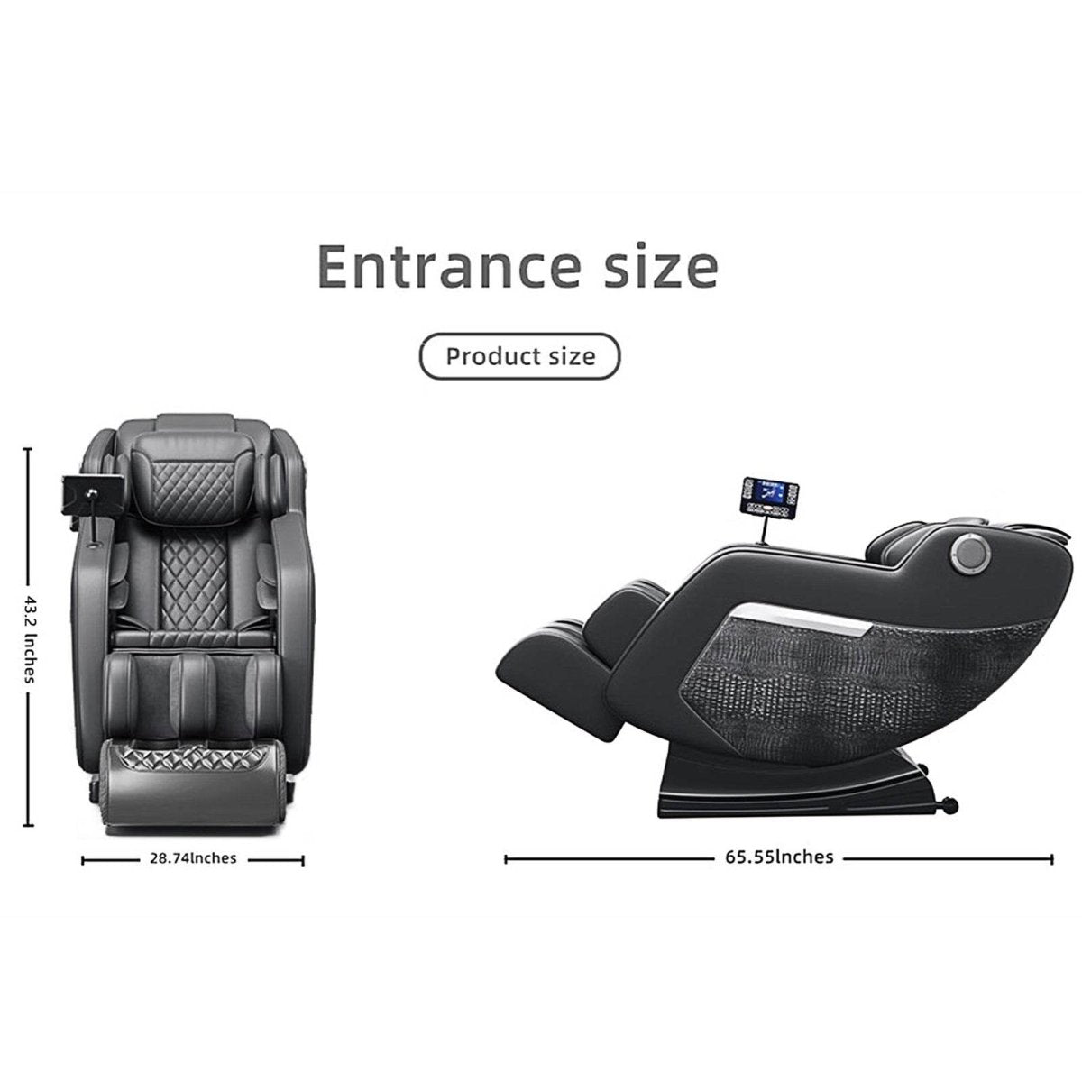 Massage Chair Full Body Zero Gravity Recliner - Sleep Galleria